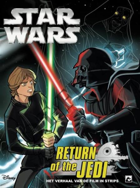 Grote foto return to the jedi vi star wars boeken stripboeken