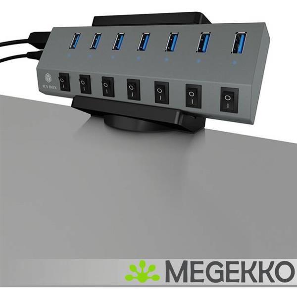 Grote foto icy box ib msa106 hh passieve houder zwart computers en software overige computers en software