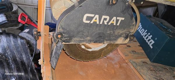 Grote foto watertafelzaag carat doe het zelf en verbouw zaagmachines