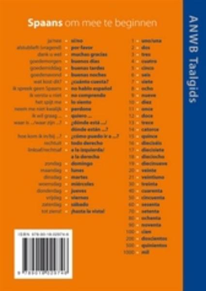 Grote foto spaans anwb taalgids boeken overige boeken