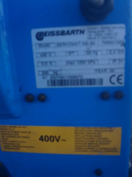 Grote foto banden demonteer machine beissbarth ms 63 auto diversen gereedschap