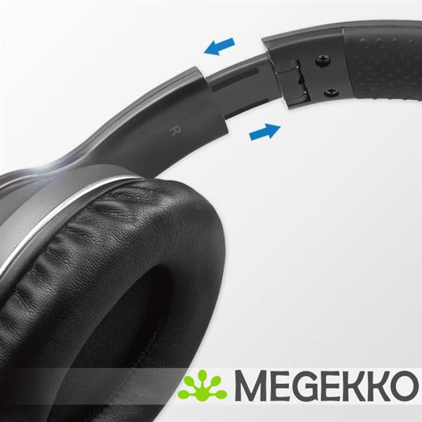 Grote foto logilink bt0053 bluetooth headphone active noise cancelling audio tv en foto koptelefoons