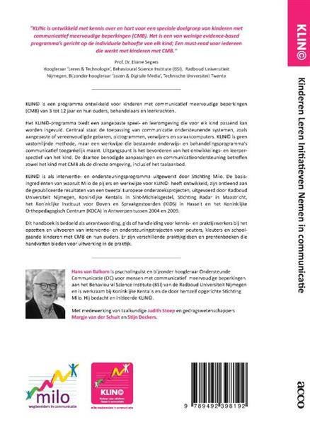 Grote foto kinderen leren initiatieven nemen in communicatie klin boeken studieboeken