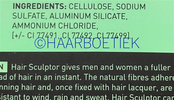 Grote foto hair sculptor donkerbruin hair sculptor fixing spray kleding dames sieraden