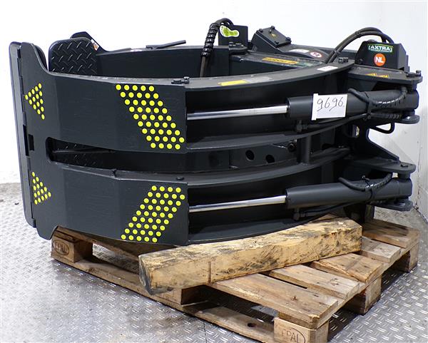 Grote foto stabau papierrollenklem agrarisch heftrucks