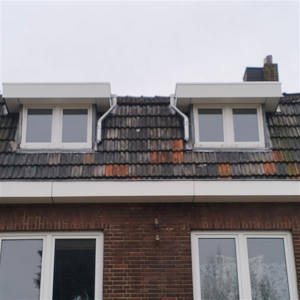 Grote foto dak en zinkwerken diensten en vakmensen dakdekkers en rietdekkers