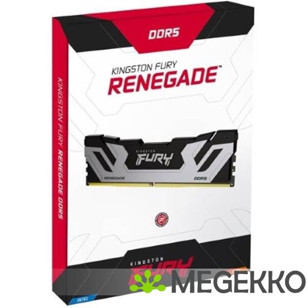 Grote foto kingston ddr5 fury renegade silver 1x24gb 8400 cudimm computers en software harde schijven