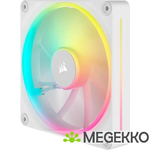 Grote foto corsair icue link lx140 rgb white single pack computers en software overige computers en software