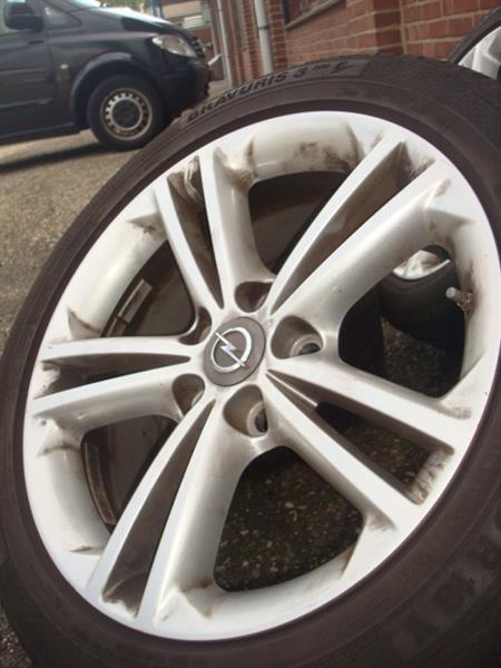 Grote foto 18 originele originele opel velgen banden 5x120 auto onderdelen banden en velgen