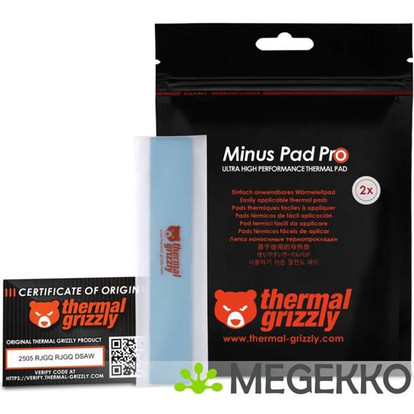 Grote foto thermal grizzly minus pad advance 120x20x1 5 mm 4 pcs computers en software overige computers en software