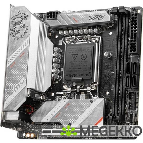 Grote foto msi mpg b760i edge wifi computers en software moederborden