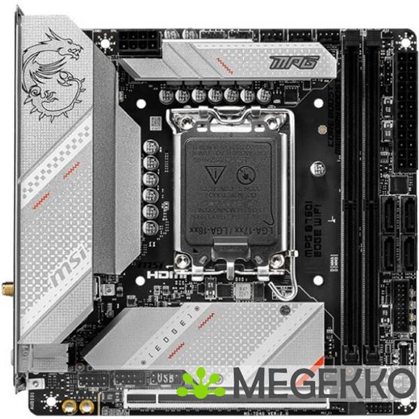 Grote foto msi mpg b760i edge wifi computers en software moederborden
