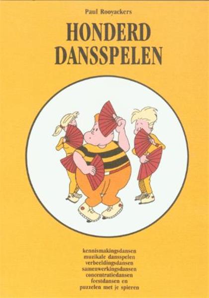 Grote foto honderd dansspelen educatieve spelenboeken 3 boeken overige boeken
