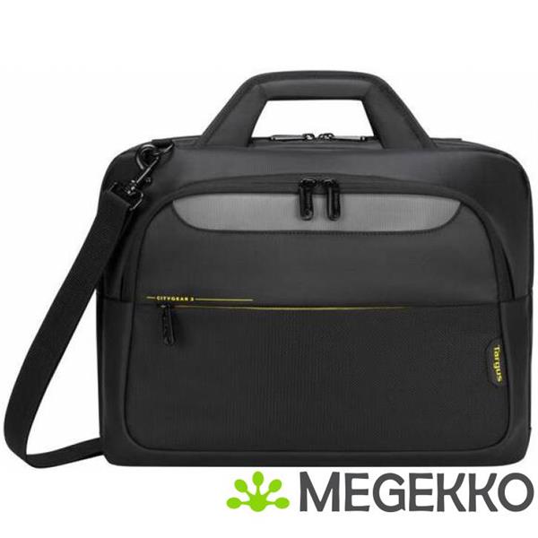 Grote foto targus citygear notebooktas 43 9 cm 17.3 aktetas zwart computers en software overige computers en software