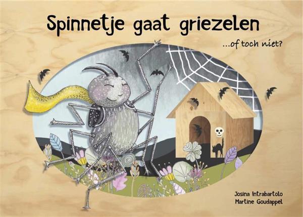 Grote foto spinnetje gaat griezelen... of toch niet boeken jeugd 13 jaar en ouder