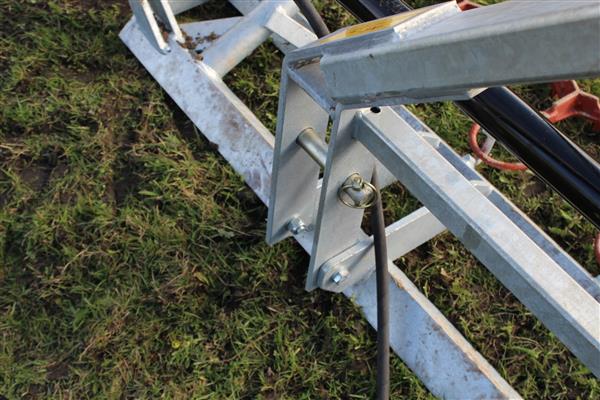 Grote foto kraffter weidesleep 4 rijen 4m 8m hydraulisch opklapbaar agrarisch mechanisatie