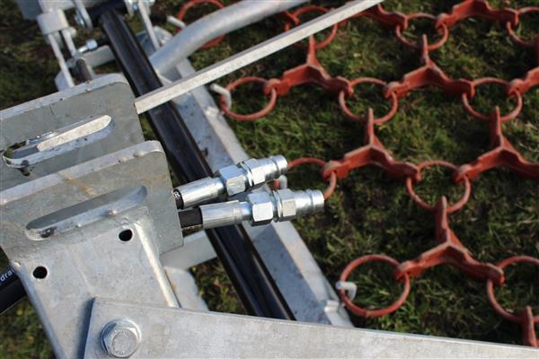 Grote foto kraffter weidesleep 4 rijen 4m 8m hydraulisch opklapbaar agrarisch mechanisatie