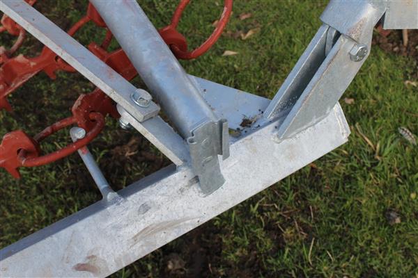 Grote foto kraffter weidesleep 4 rijen 4m 8m hydraulisch opklapbaar agrarisch mechanisatie