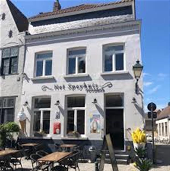 Grote foto frituur foodbar met woonst te damme centrum huizen en kamers bedrijfspanden