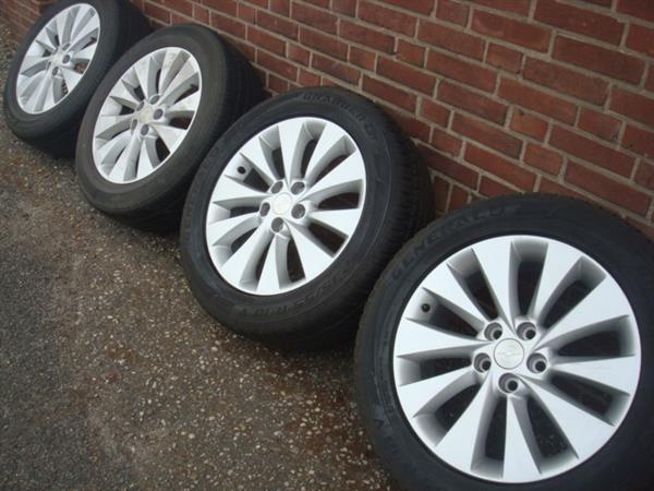 Grote foto 18 originele opel antara zafira astra gtc5x115 auto onderdelen banden en velgen