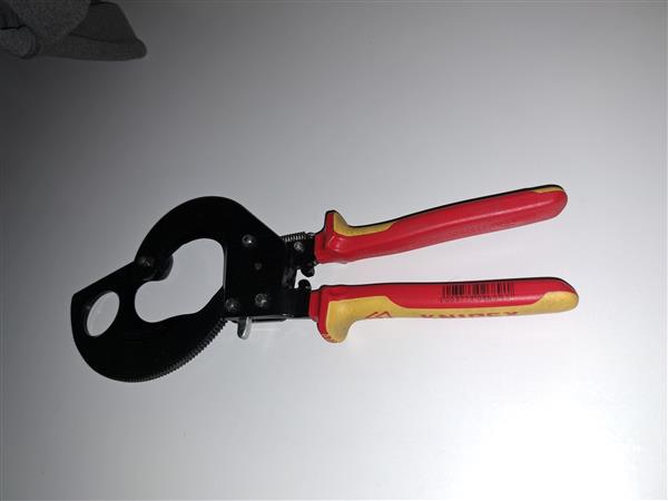 Grote foto knipex kabelschaar doe het zelf en verbouw handgereedschap