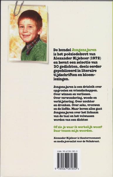 Grote foto jongensjaren boeken overige boeken