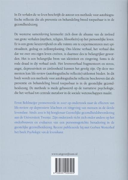 Grote foto de verhalen die we leven boeken psychologie