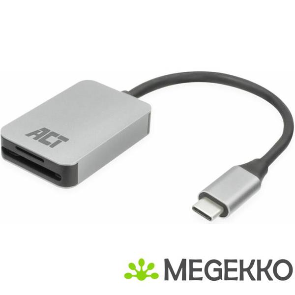 Grote foto act usb c kaartlezer voor sd en micro sd. sd 4.0 uhs ii computers en software netwerkkaarten routers en switches