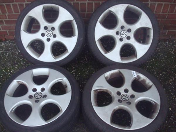 Grote foto 17 originele vw gti velgen banden kleber 5x100 auto onderdelen banden en velgen