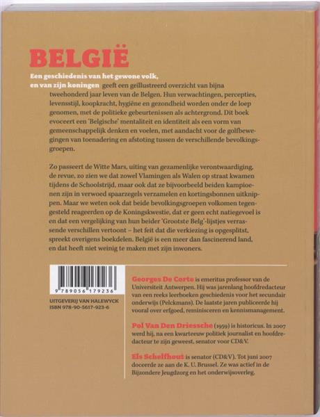 Grote foto belgie boeken geschiedenis wereld