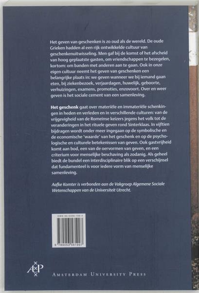 Grote foto het geschenk boeken politiek en maatschappij