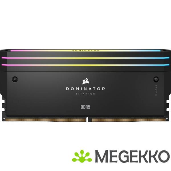 Grote foto corsair ddr5 dominator titanium 2x32gb 6400 computers en software harde schijven