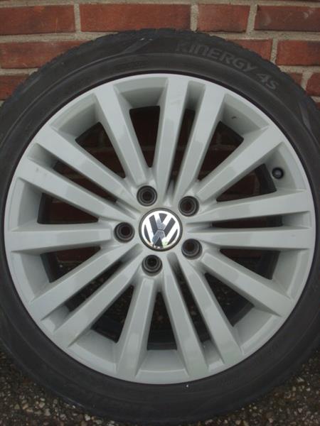 Grote foto 17 originele vw r32 velgen en banden hankook 5x112 auto onderdelen banden en velgen