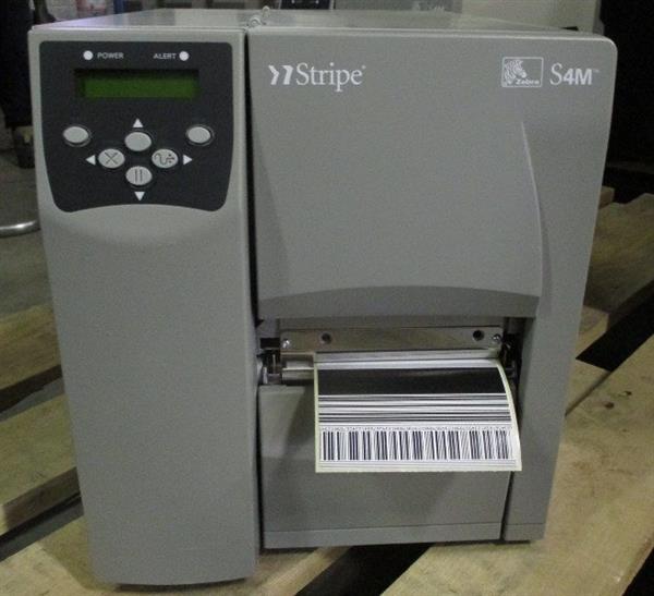 Grote foto zebra s4m thermal transfer label printer usb netwerk computers en software printers
