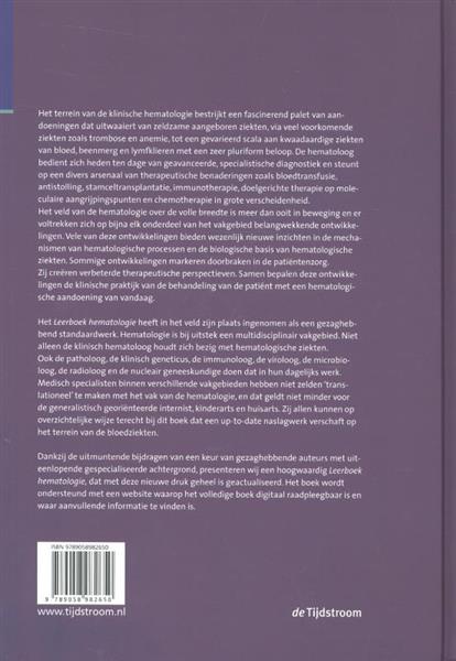 Grote foto leerboek hematologie boeken wetenschap
