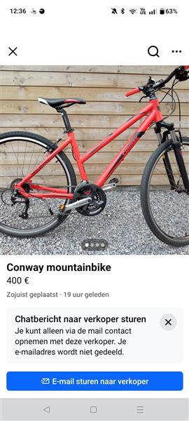 Grote foto dames mtb fietsen en brommers sportfietsen