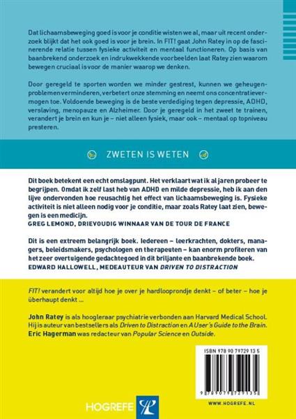 Grote foto fit bewegen voor een beter brein boeken psychologie