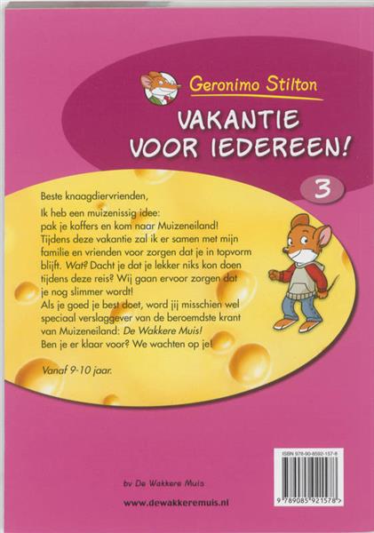 Grote foto vakantie voor iedereen geronimo stilton boeken overige boeken