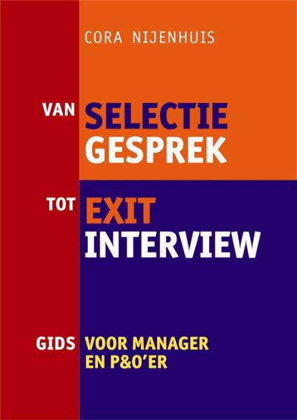 Grote foto van selectiegesprek tot exitinterview boeken overige boeken