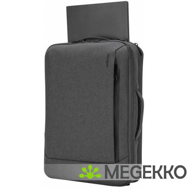Grote foto targus cypress ecosmart notebooktas 39 6 cm 15.6 rugzak grijs computers en software overige computers en software