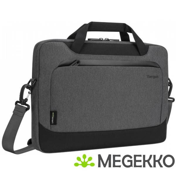 Grote foto targus cypress ecosmart notebooktas 35 6 cm 14 aktetas grijs computers en software overige computers en software
