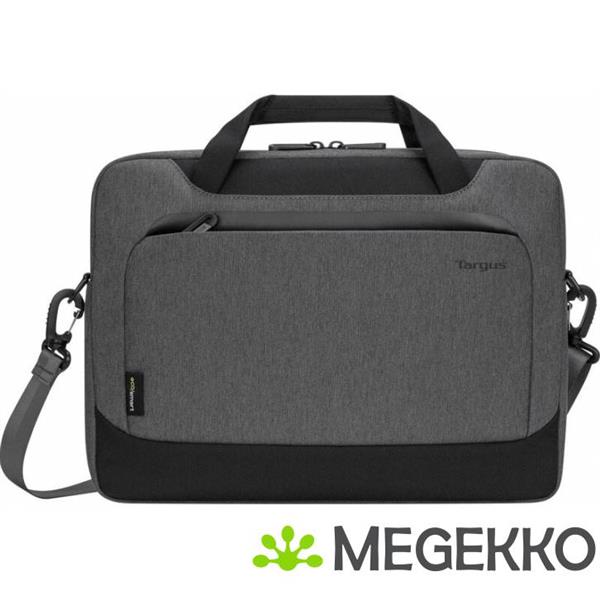 Grote foto targus cypress ecosmart notebooktas 35 6 cm 14 aktetas grijs computers en software overige computers en software