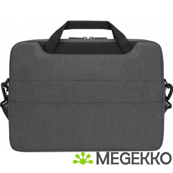 Grote foto targus cypress ecosmart notebooktas 35 6 cm 14 aktetas grijs computers en software overige computers en software
