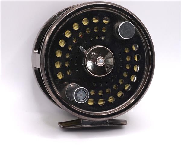 Grote foto shakespeare summit 2687 000 salmon vliegvis reel sport en fitness vissport