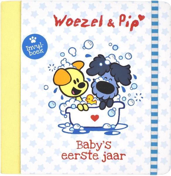 Grote foto baby eerste jaar woezel pip 3 boeken stripboeken