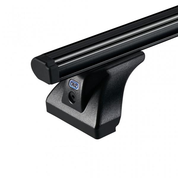 Grote foto zwart aluminium dakdragers fiat doblo 2022 2024 auto onderdelen overige auto onderdelen