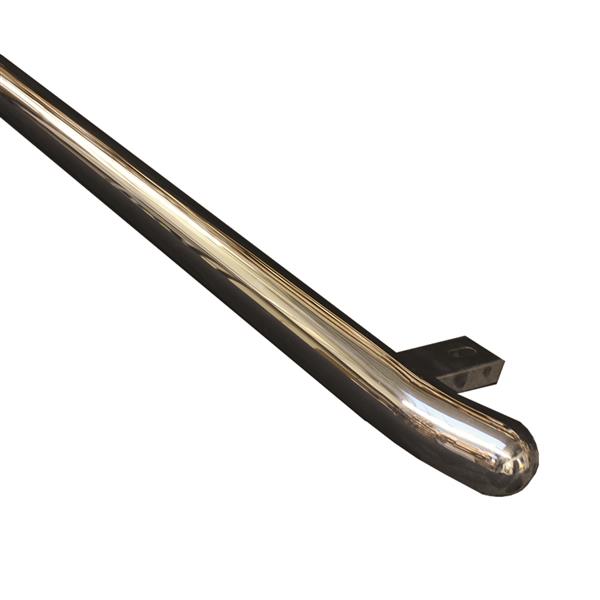 Grote foto sidebars rvs zilver fiat doblo 2022 2024 auto onderdelen overige auto onderdelen