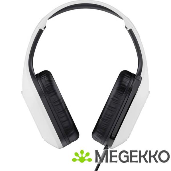 Grote foto trust gxt 415w zirox bedraad wit audio tv en foto koptelefoons