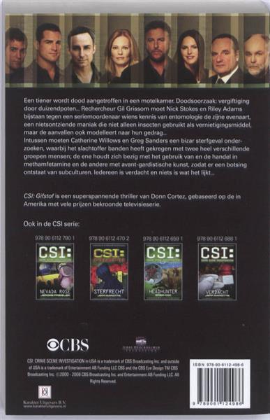 Grote foto csi boeken thrillers