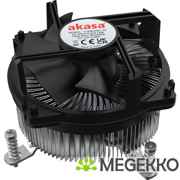 Grote foto akasa intel lga1700 processor hybride koeler 9 cm aluminium zwart 1 stuk s computers en software overige computers en software